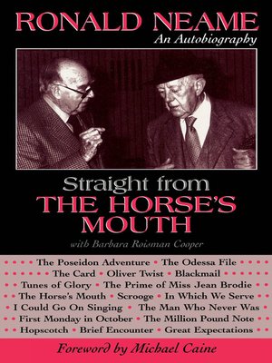 cover image of Straight from the Horse's Mouth